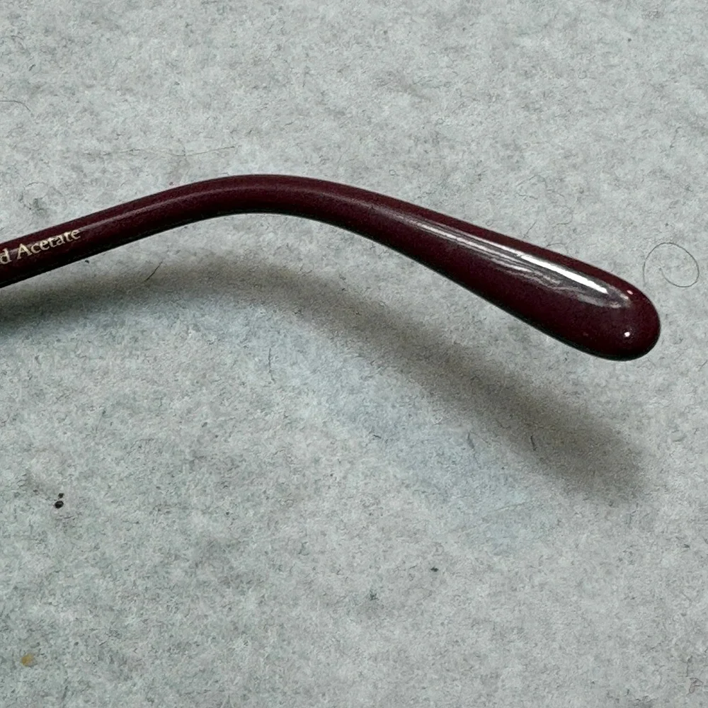 Mulberry VML218 Eyeglasses Womens Burgundy  Bio-Acetate 52-16-140